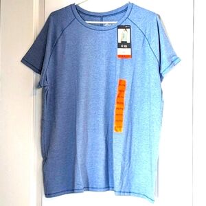 Eddie Bauer Womens Blue Lightweight Sportwear Active Tee XXL NWT